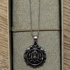 Alex and Ani Lotus adjustable necklace